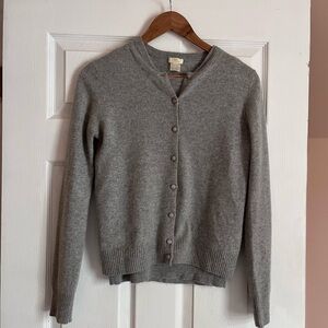 J.Crew Italian Cashmere Cardigan and Tank Twin Set